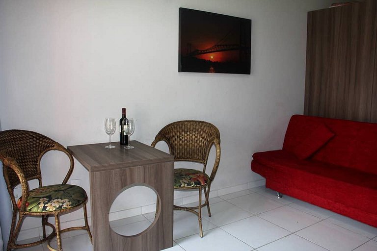 Perfeito Apartamento de 1 quarto na Lagoa da Conceição