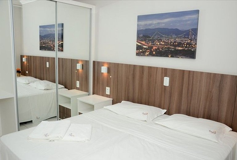 Perfeito Apartamento de 1 quarto na Lagoa da Conceição
