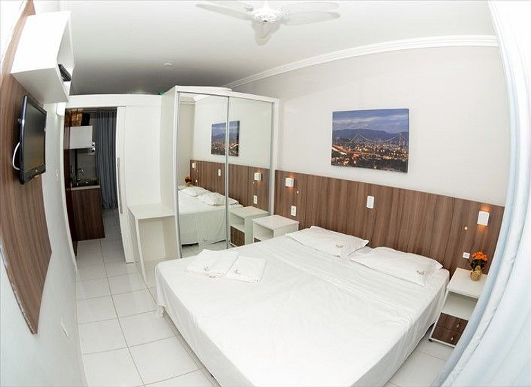 Perfeito Apartamento de 1 quarto na Lagoa da Conceição