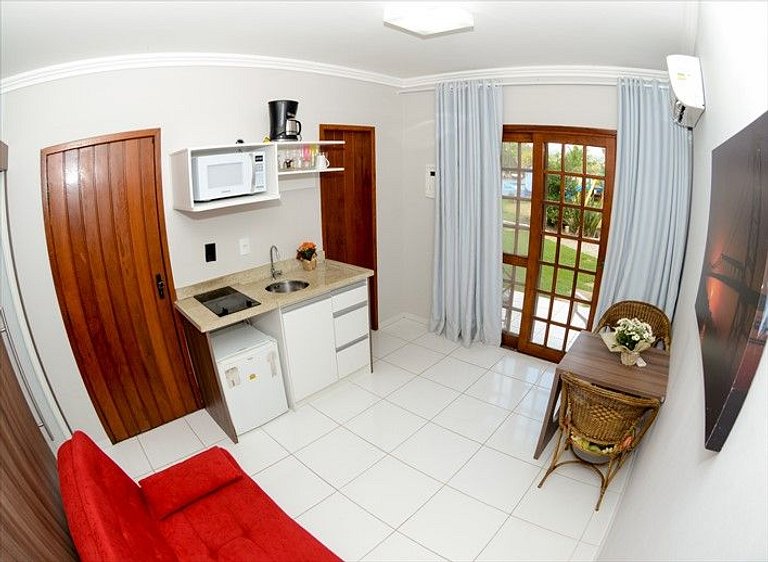 Perfeito Apartamento de 1 quarto na Lagoa da Conceição